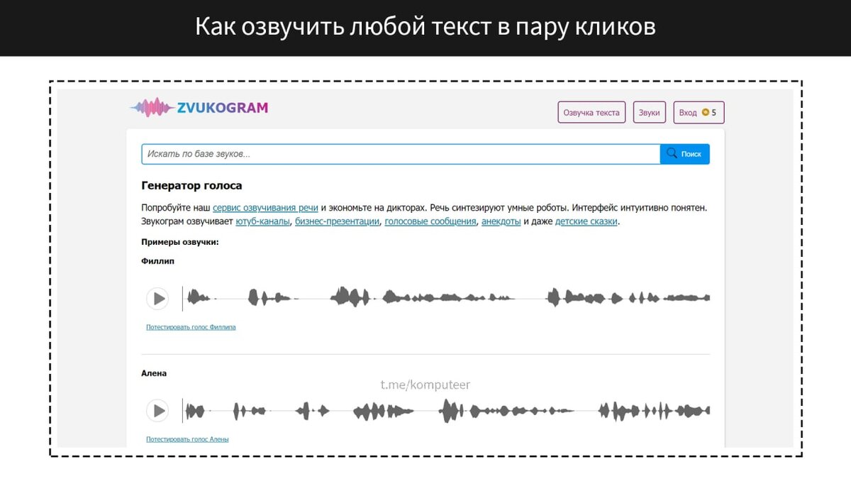 Как озвучить любой текст в пару кликов | Все о технике для 