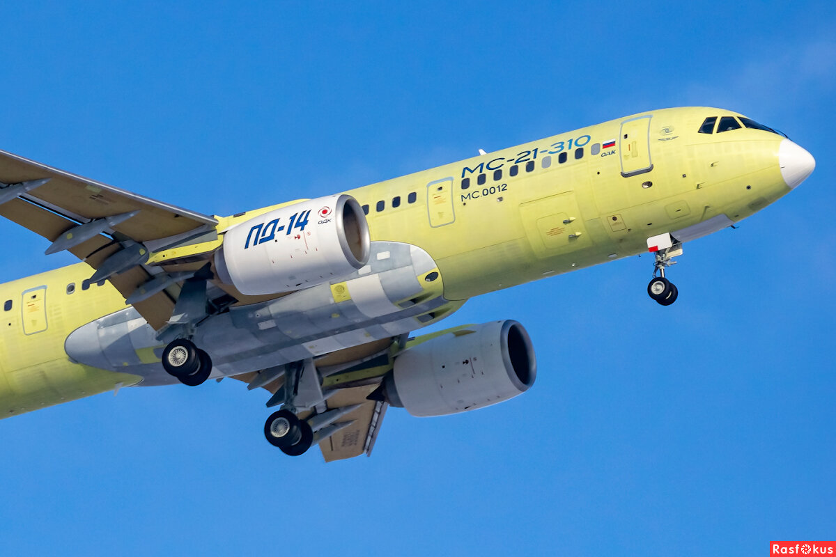 мс-21-310 с отечественными двигателями ПД-14