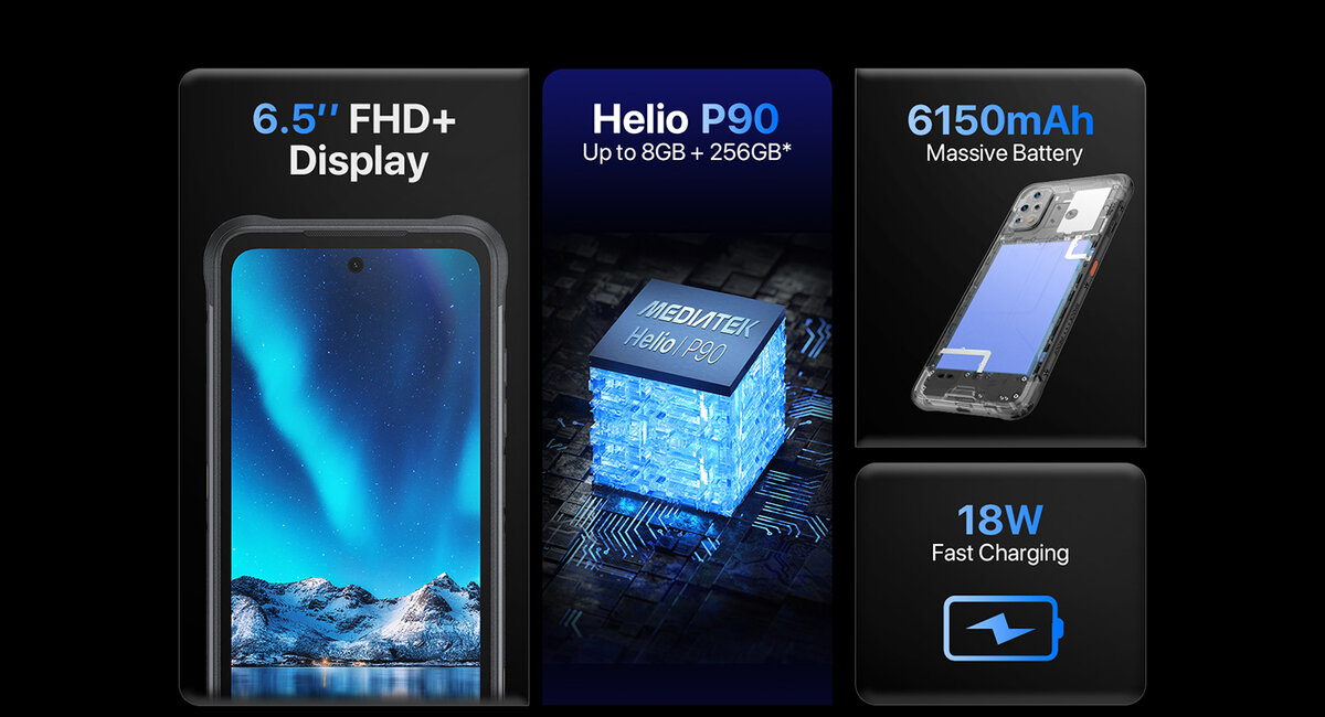 Главные фишки новинок. Фото: umidigi.com