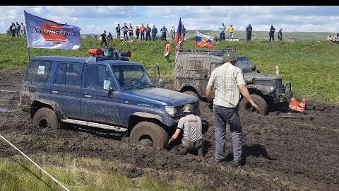 Заруба Land Cruiser Prado, УАЗ Патриот, Хантер, ГАЗ 69. Даурия 2022. Класс Спорт. OffRoad