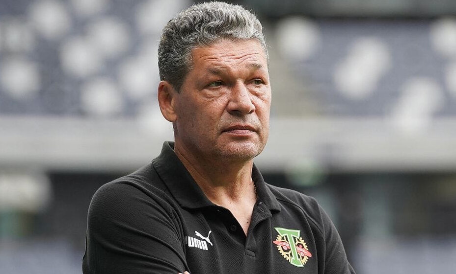    Тренер "Торпедо" Николай Савичев поражен судейством в РПЛ. Фото: ФК "Торпедо"