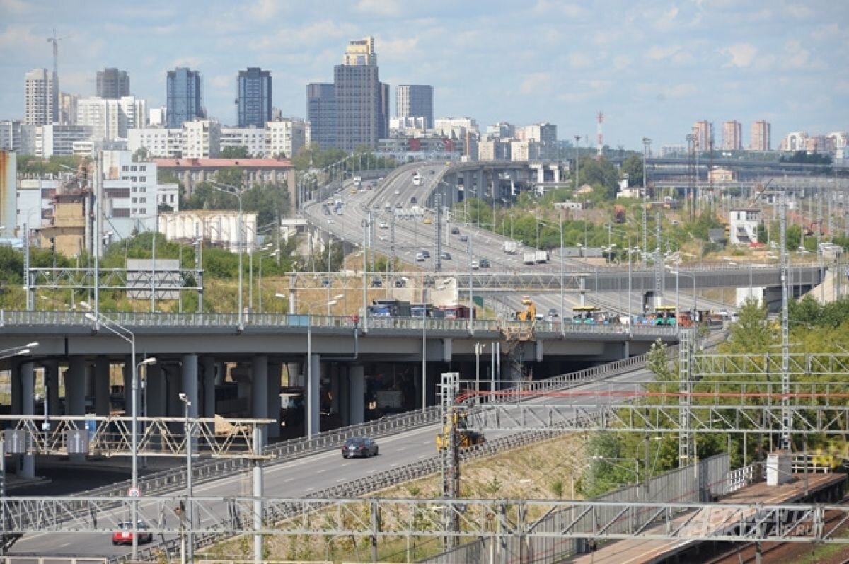    Путин и Собянин открыли основной участок Московского скоростного диаметра