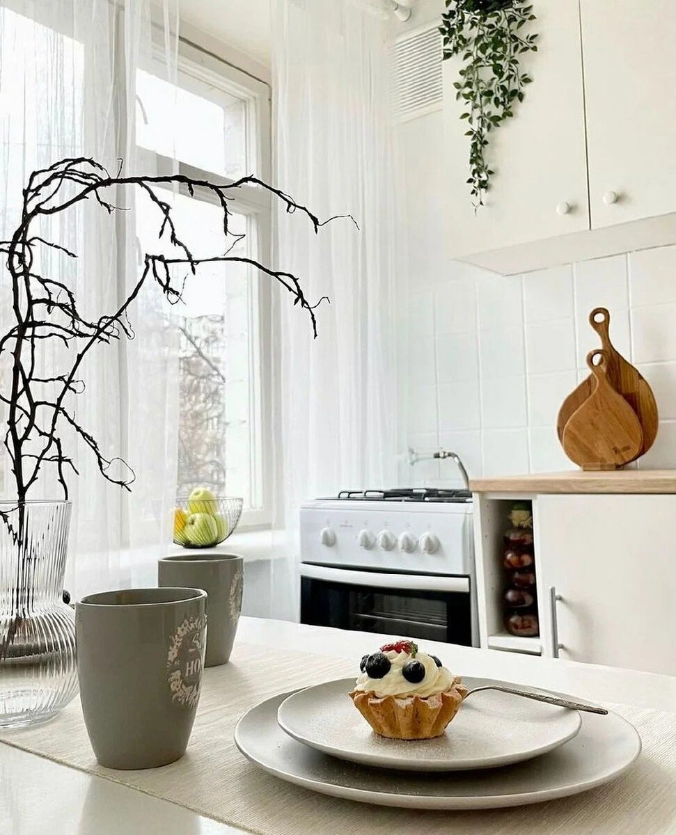 Стейджинг хрущёвки. Фото после. Автор – Стася Осипова.