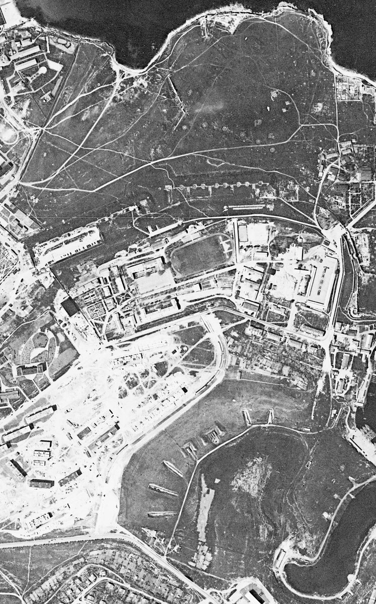 Спутниковый снимок 1966 года
