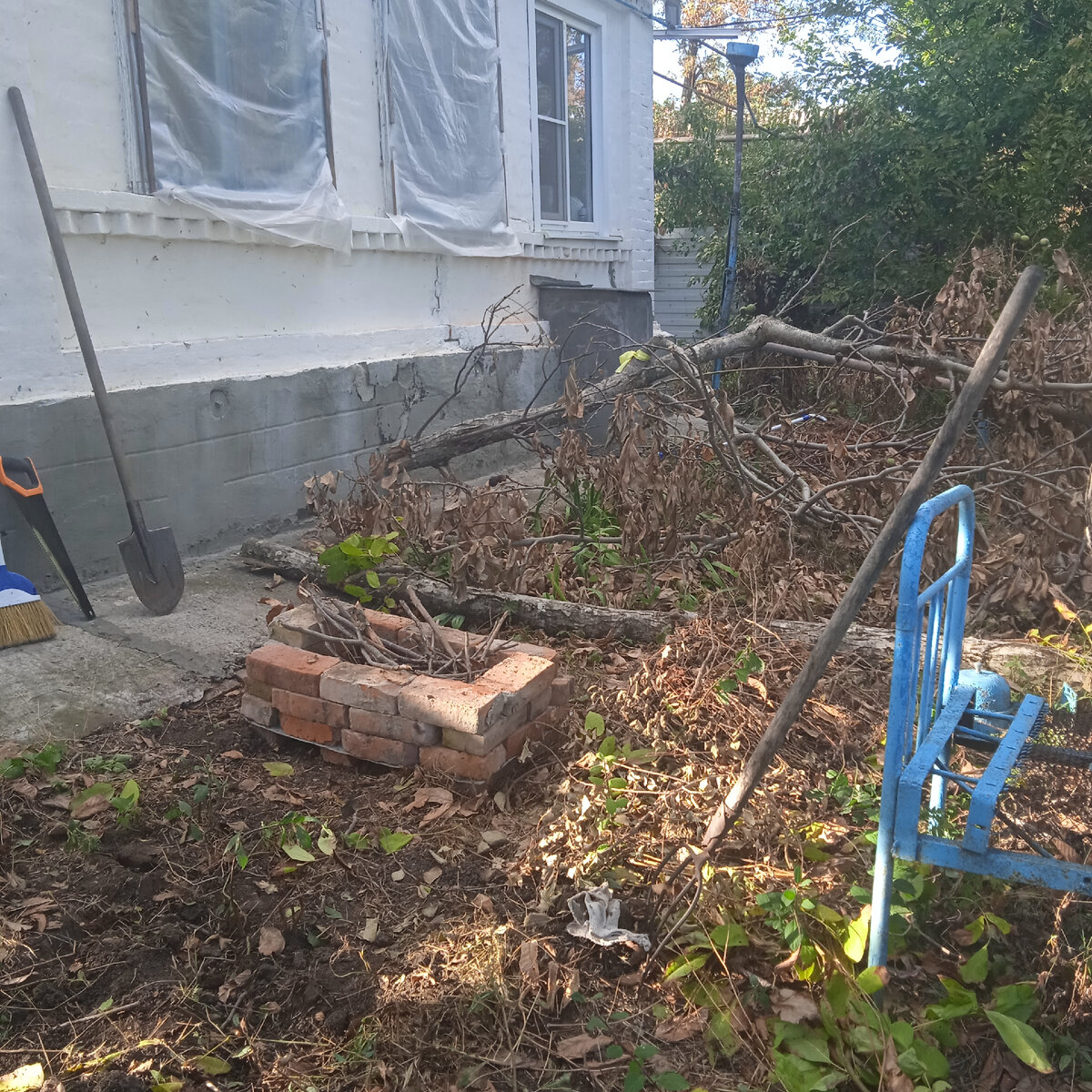 Процесс облагораживания пространства