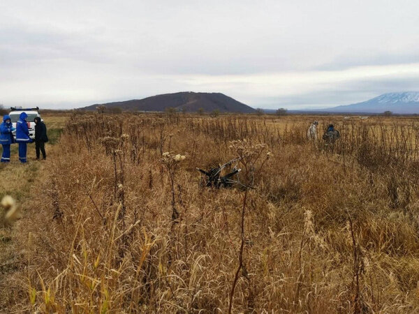 Место крушения мотопараплана. Фото © ПСО КГКУ "ЦОД"
