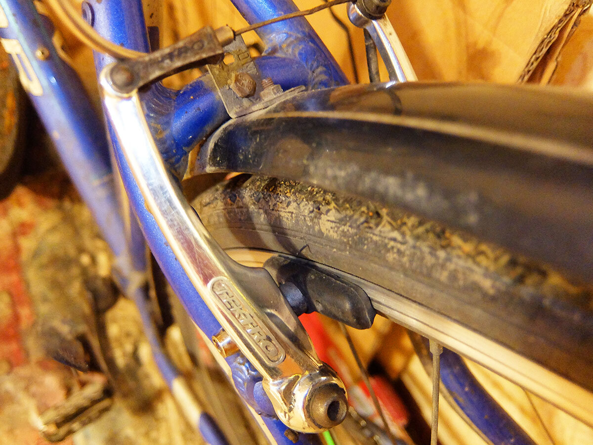 Ободные тормоза на моём велосипеде