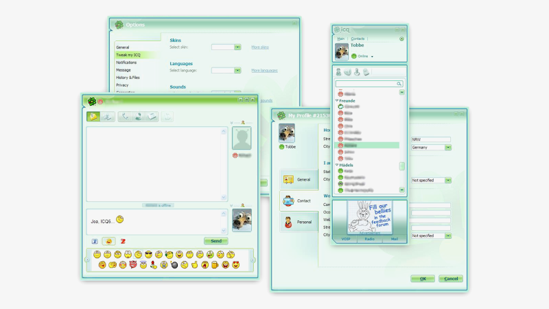   Трансформация мессенджера ICQ