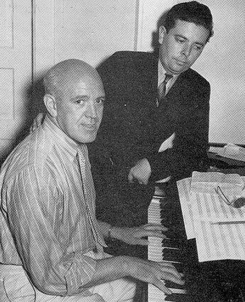 композитор Джимми Макхью и поэт Гарольд Адамсон,