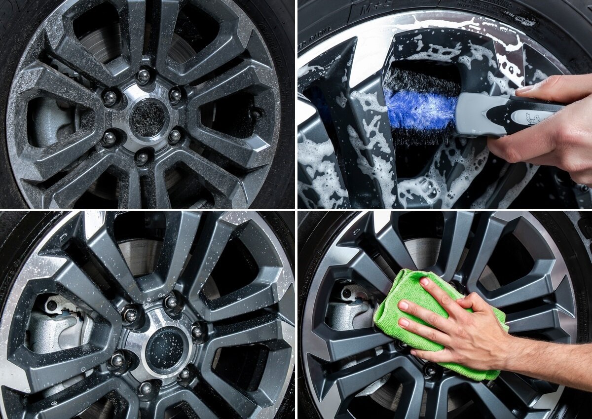 этапы отчистки дисков, а также необходимо обезжирить поверхность дисков