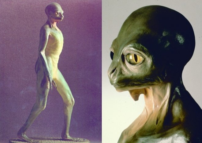    Современный динозаврид, модель Дейла Рассела