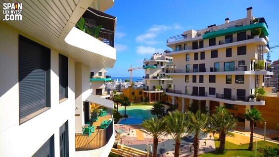 🔴270000€/Квартира на 1 линии моря в Бенидорме/Купить недвижимость в Испании/Вид на море/1сп