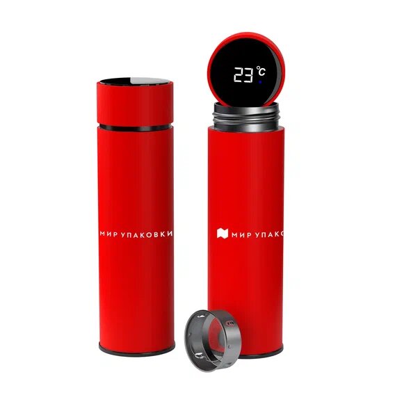 "Умный" термос с индикатором температуры