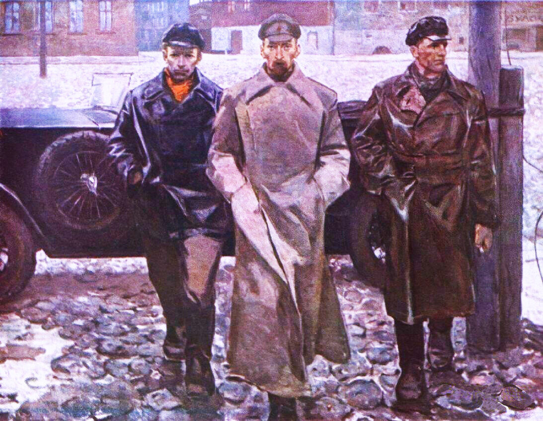 А.Калинников. Чекисты