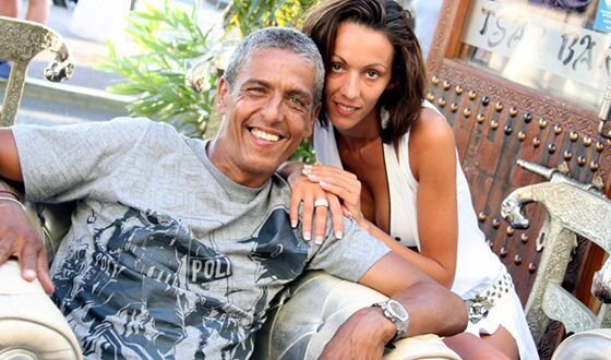 Сами Насери со своей женой Мари Гийяр