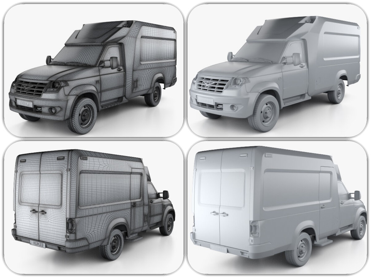 3D проекции модуля