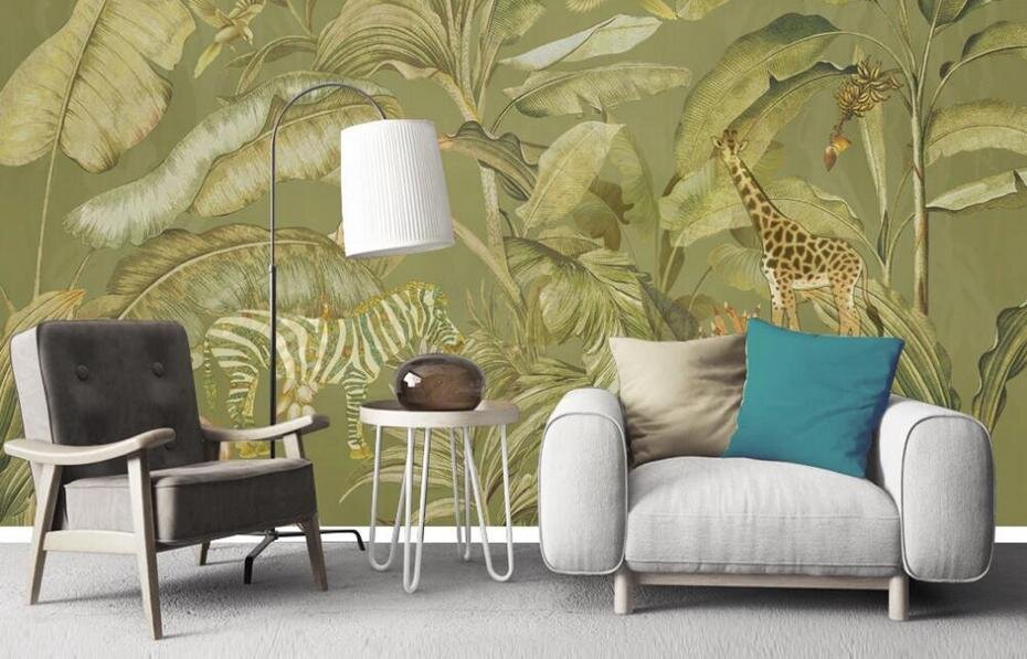 Обои с сафари-изображением