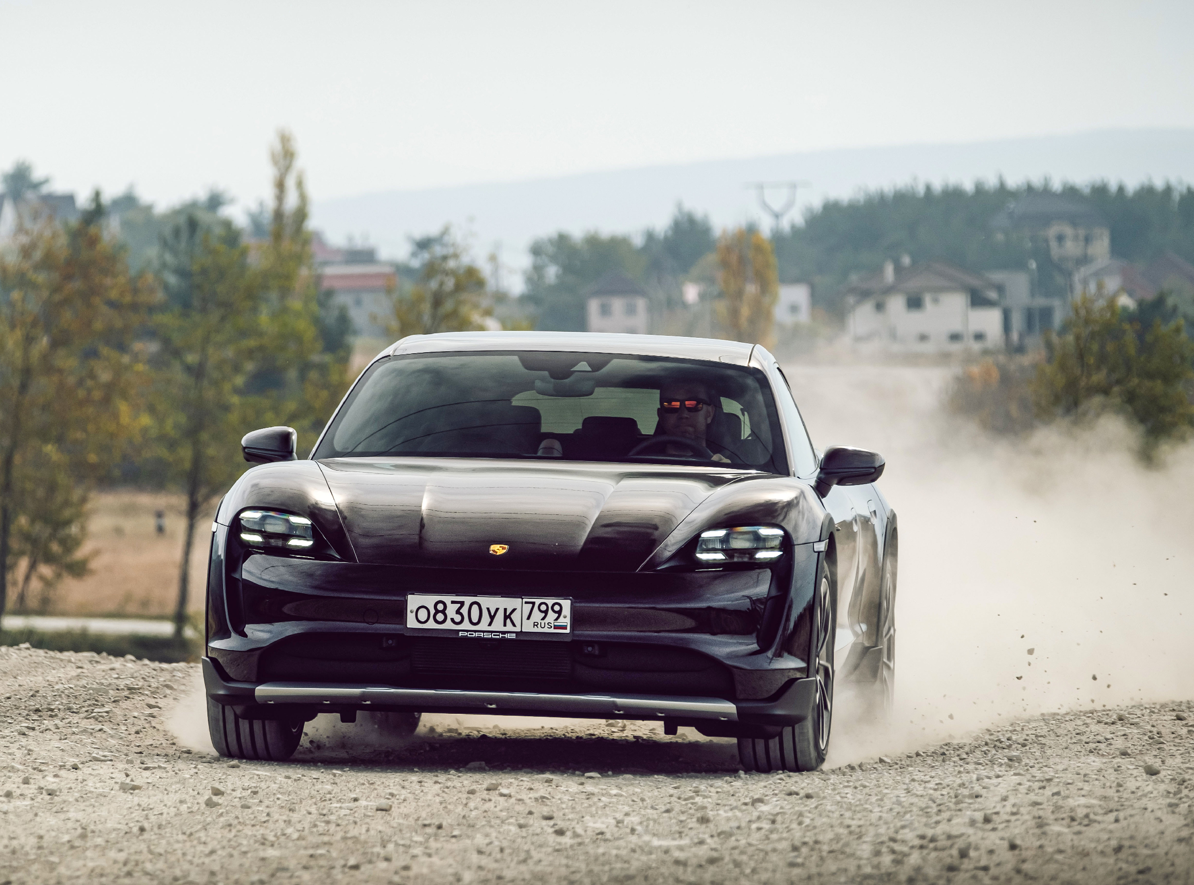 Погонял на Porsche Taycan Cross Turismo. 761 л.с. Это бомба! Электрическая ???14