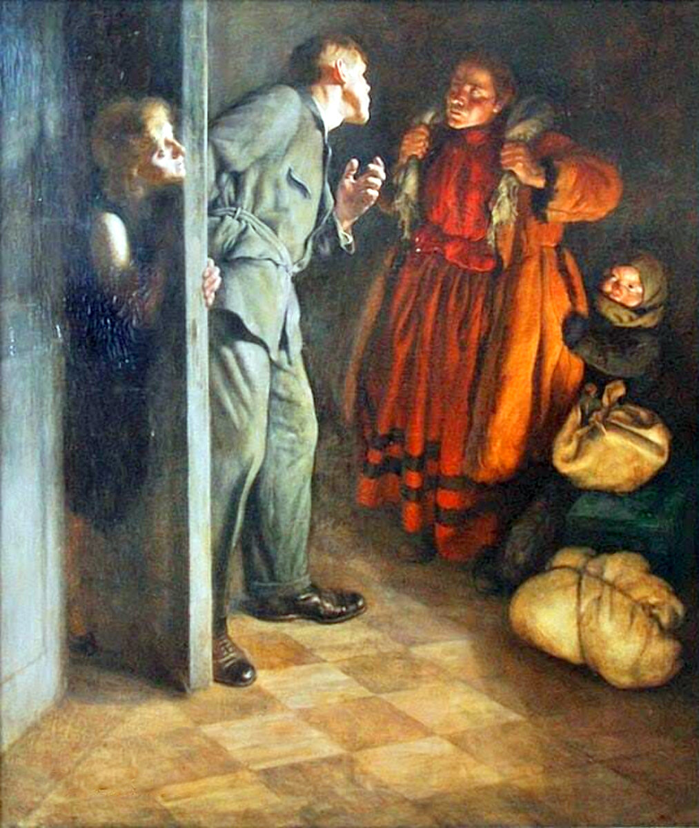 Серафима Рянгина «Жена приехала», 1929 год