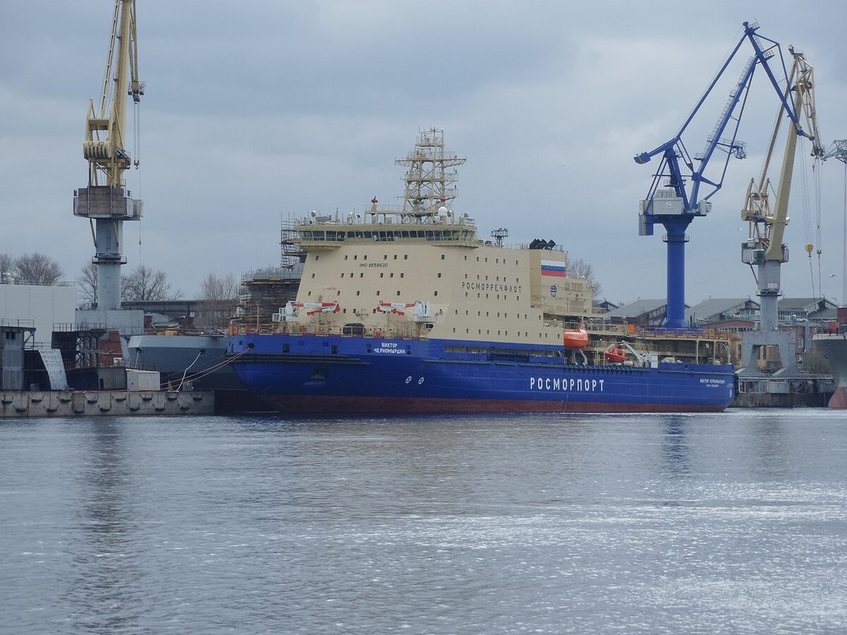 Ледокол "Виктор Черномырдин" / Фото: Википедия