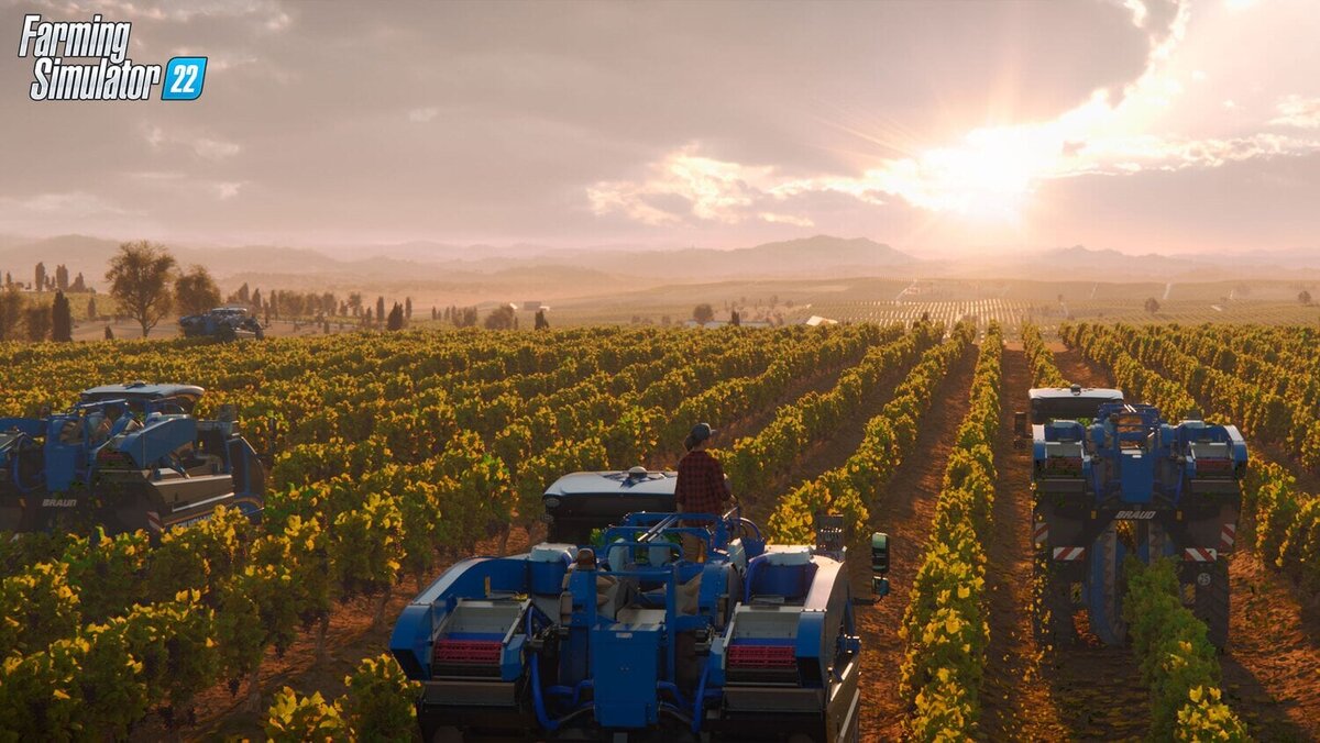 Игра Farming Simulator 22 на пике популярности 