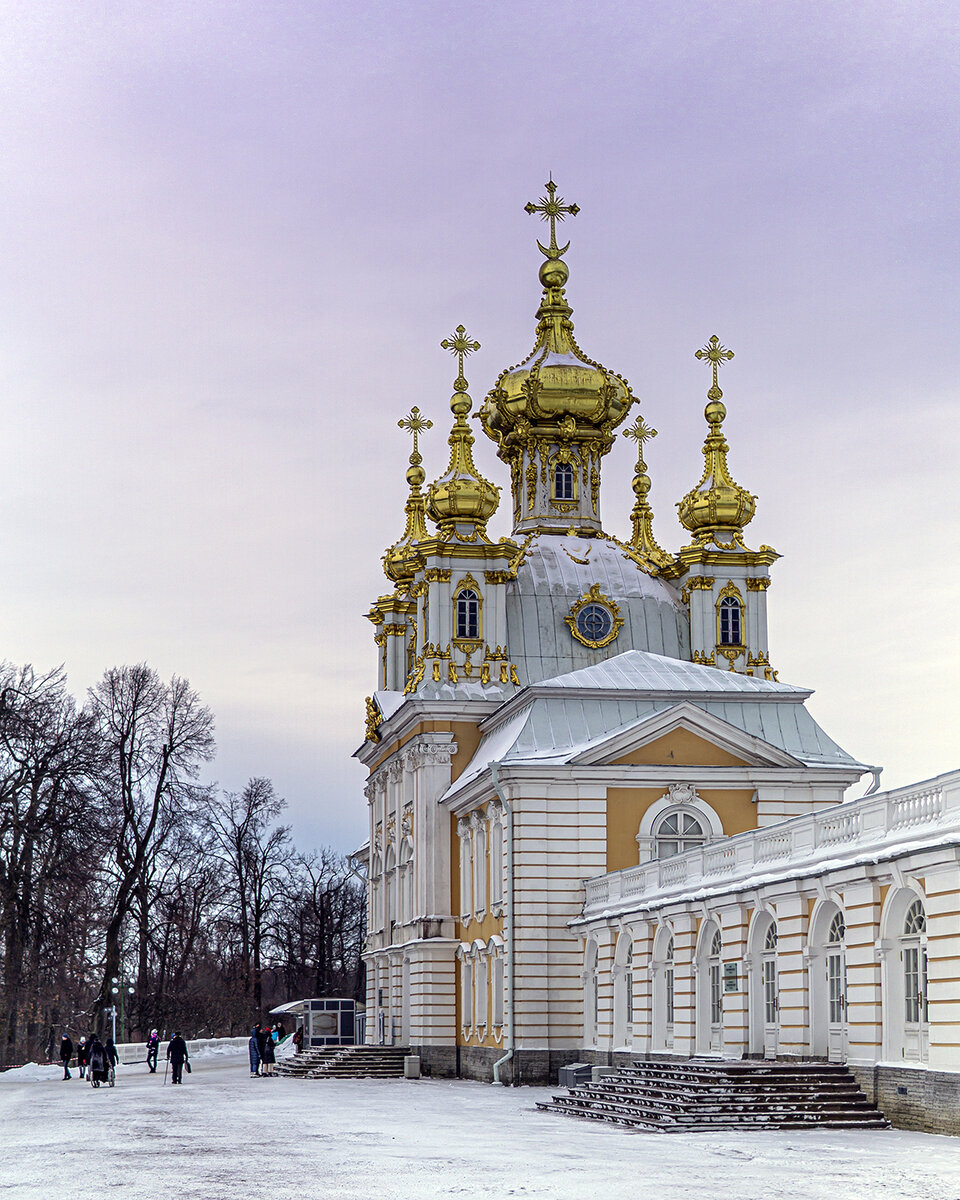 Домовая церковь Большого дворца в Петродворце. Фото: В.Кононов