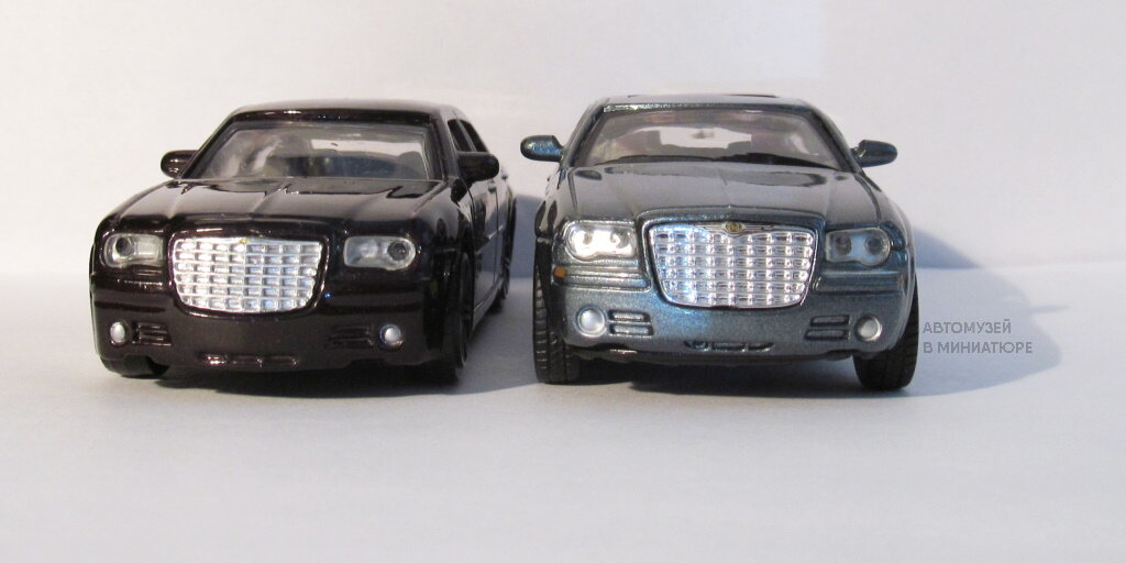 Chrysler 300С от Bburago и MotorMAX из коллекции автора