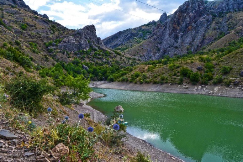  Каньон Панагия. Изумрудное озеро. Большая Алушта. Крым
