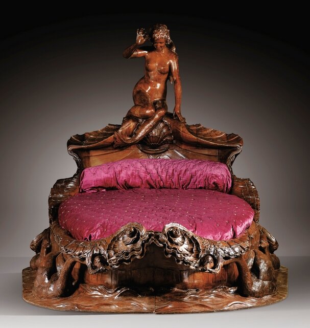 Кровать, Франция, кон. 1860-х - нач. 1870-х. (сс) sothebys.com