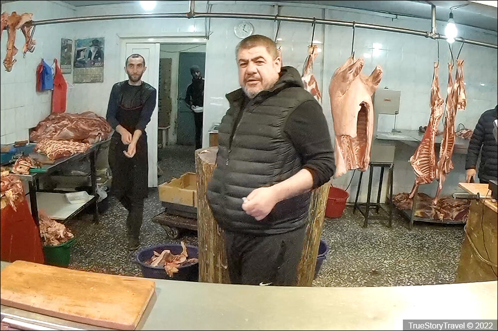 Армения - Сколько стоит мясо на рынке? Сравнил цены с Россией ...
