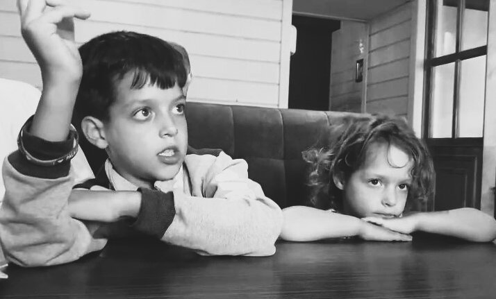 Сын рассказывает о зоопарке )