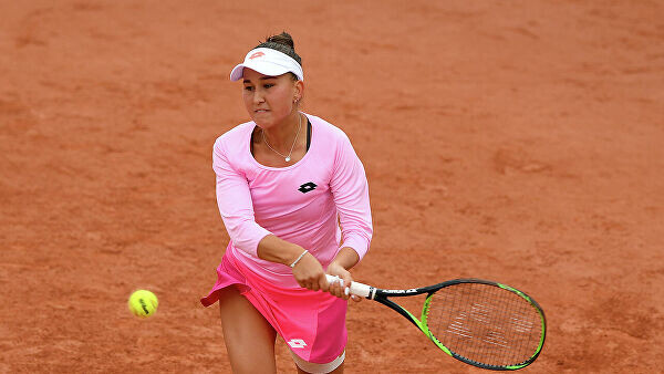   Российская теннисистка Камилла Рахимова© официальный твиттер портала "Tennis"