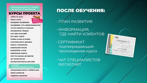 Бизнес проект instastart