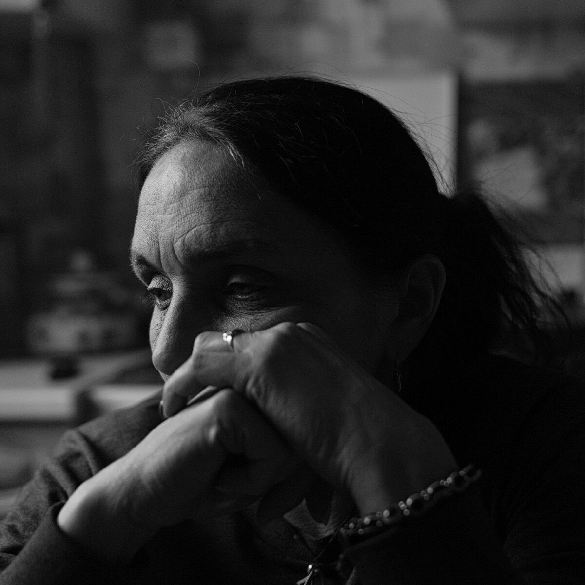 Мать пленного солдата-срочника