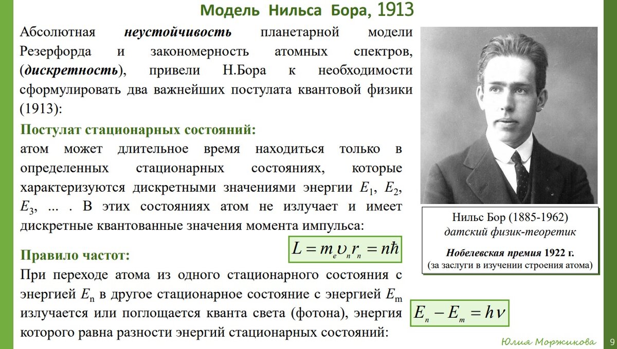 Модели строения атомов: Томсона, Резерфорда, Бора | Про Физику и не только  ✓ | Дзен