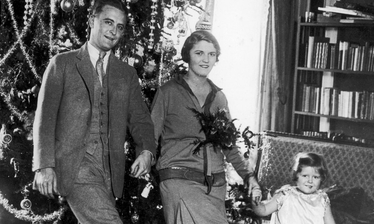 С Зельдой и Скотти.