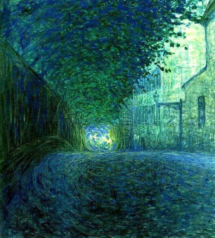 Эжен Янсон — «В сумерках», 1902 год