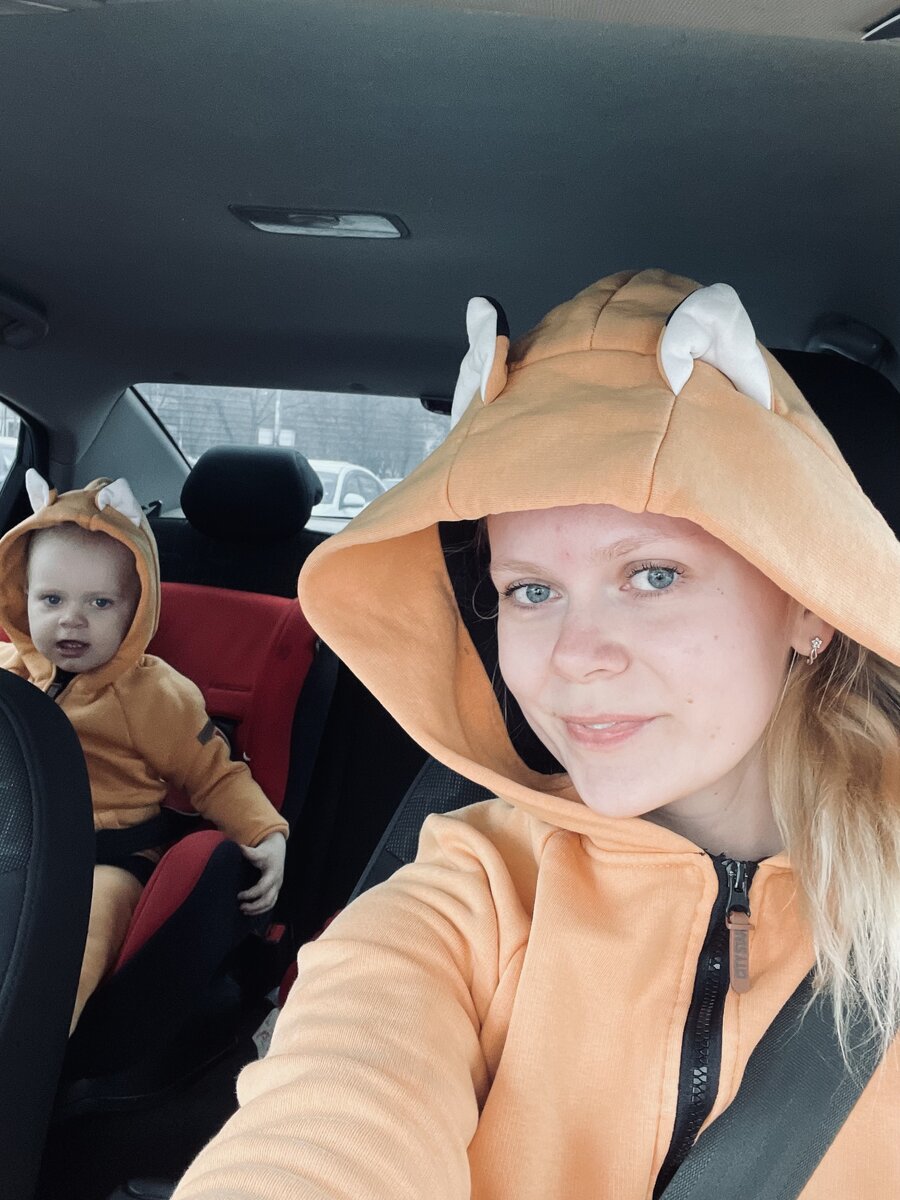 Тем временем мы поехали на тренировку❤️