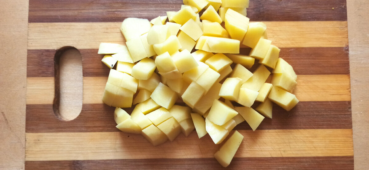 Крупнее резать не советую