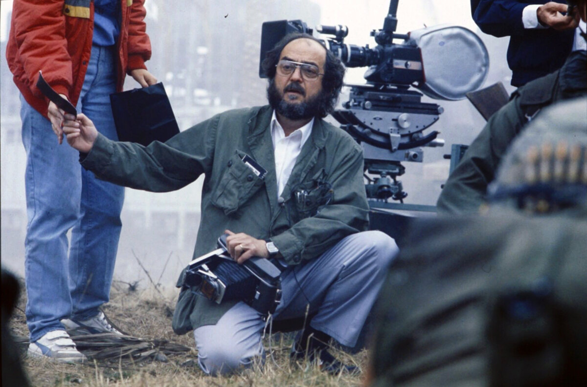 Стэнли Кубрик на съемочной площадке фильма «Барри Линдон»