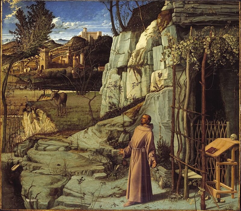 Джованни Беллини. Святой Франциск, 1480