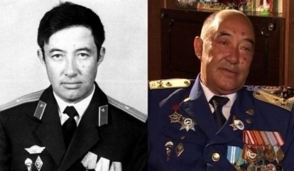 Черный майор Б. Т. Керимбаев в молодости и в зрелые годы. Источник фото: topwar.ru (https://clck.ru/rg6LB)