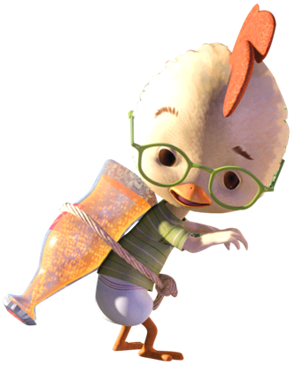 Цыпленок Цыпа: "Я и так маленький, не хочу быть ещё и лысым!"