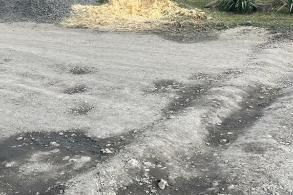 Искусственная неровность на улице Крайней