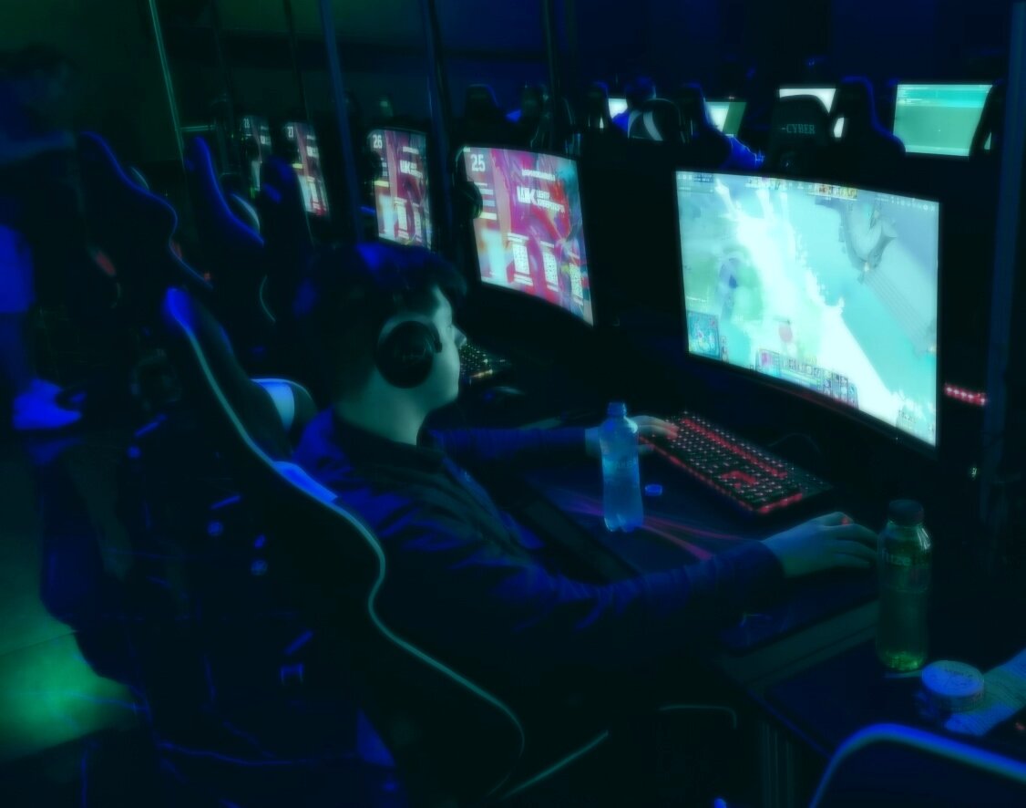 Примерно так и сидел мой найденыш, но был немного младше.