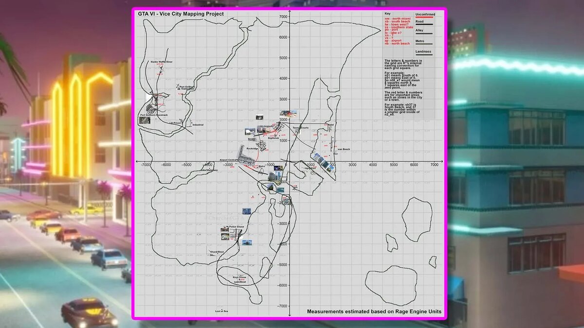 Последняя версия пользовательской карты GTA VI | Источник: Kotaku   📷