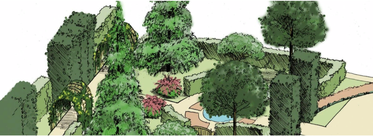 "Садовый лабиринт"