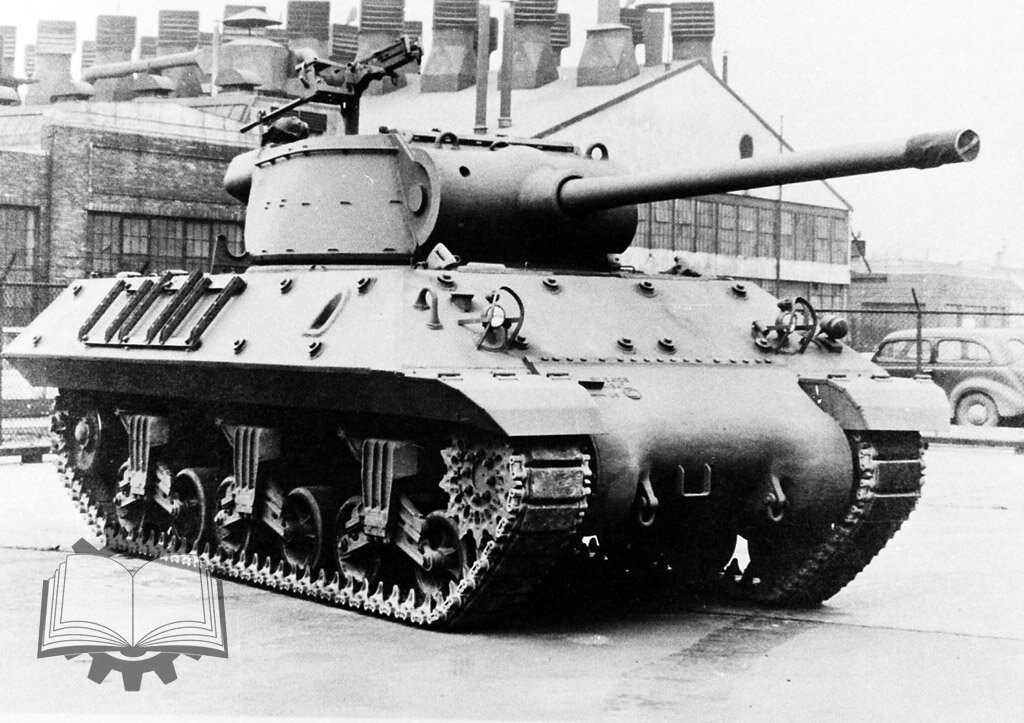 Доработанный пилотный образец GMC T71 на испытаниях, начало 1944 года.