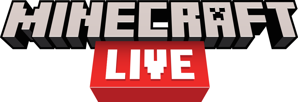 Living minecraft. Майнкрафт лайв 2021. Майнкрафт логотип. Minecraft Live 2020. Minecraft Live логотип