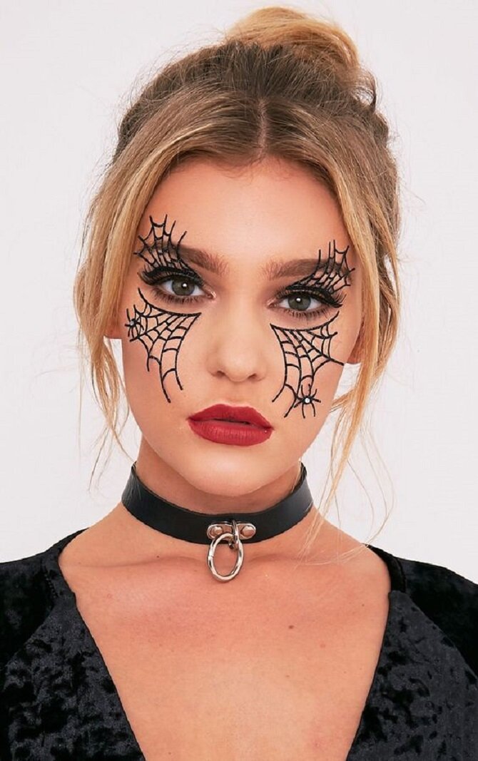 Лица на хэллоуин: Рисунки на лице на Хэллоуин: как раскрасить себя и что нарисовать